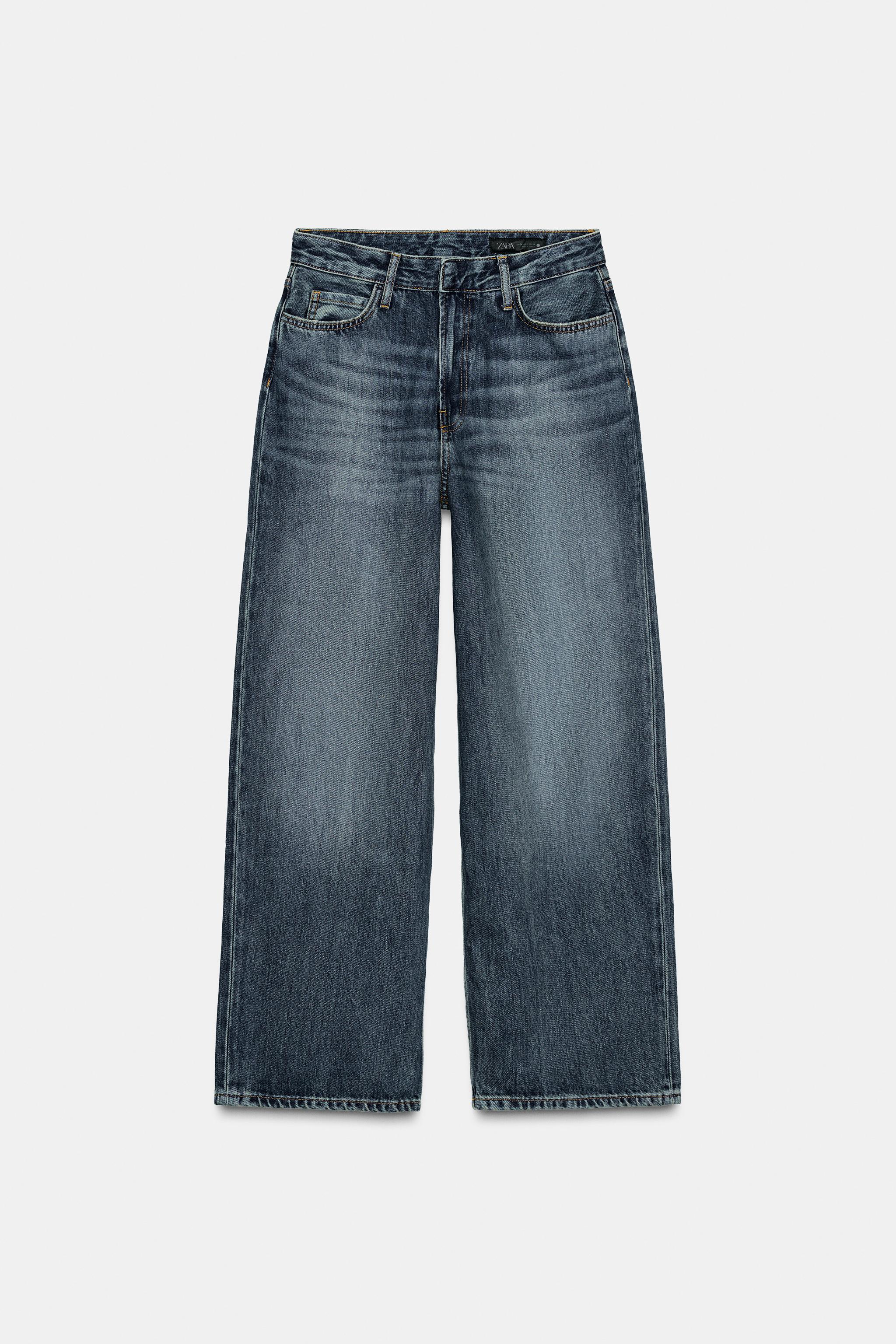 ZW COLLECTION MID-RISE BAGGY JEANS